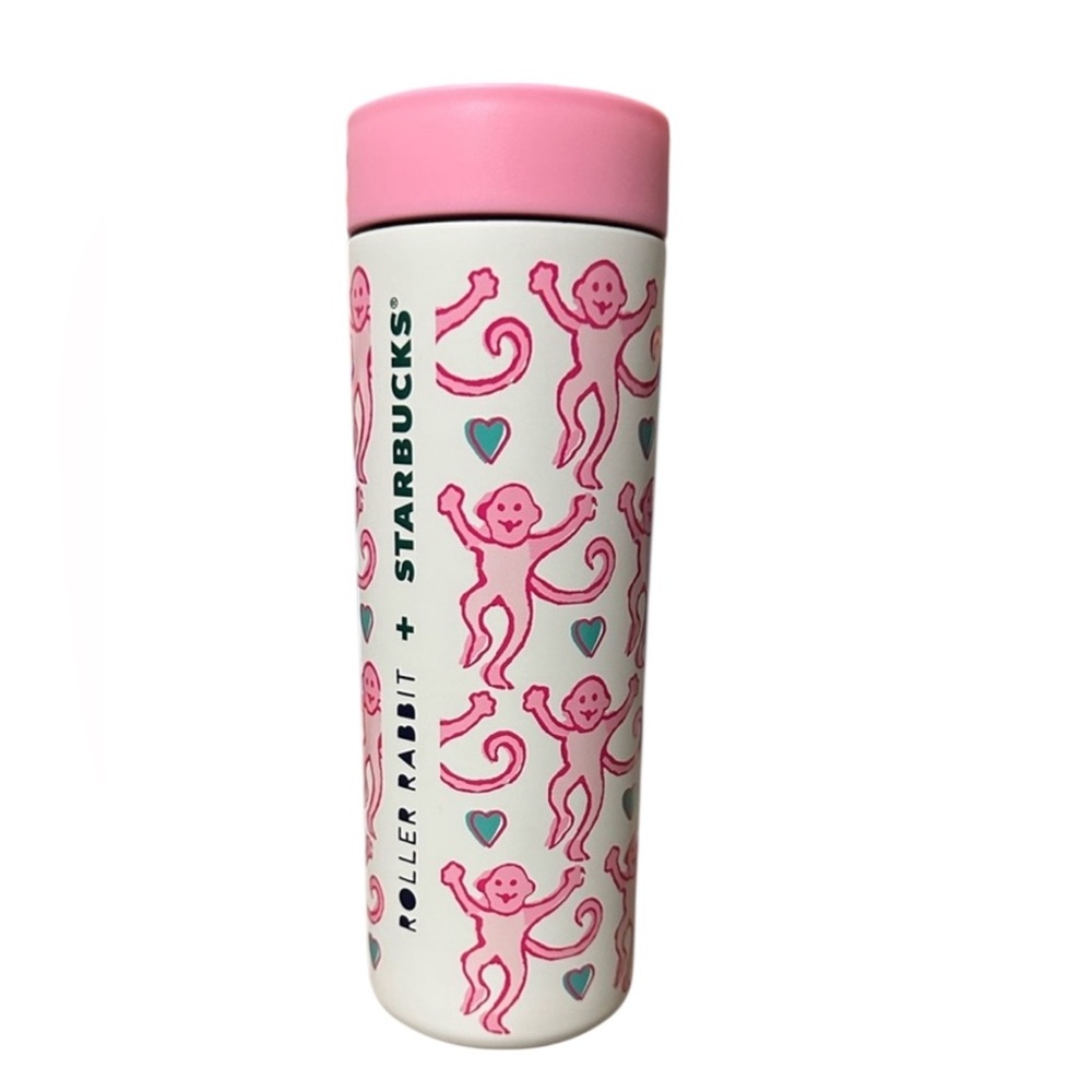 Starbucks x Roller Rabbit Limited Edition Collab Lovely Monkey 16oz SS Bottle